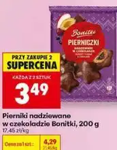 Biedronka Pierniki nadziewane w czekoladzie Bonitki oferta