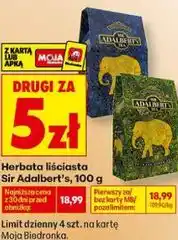 Biedronka Herbata liściasta Sir Adalbert's oferta
