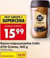 Biedronka Kawa rozpuszczalna Cafe d'Or Crema oferta