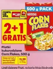Biedronka Płatki kukurydziane Corn Flakes Nestlé oferta