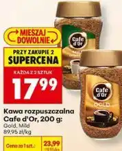 Biedronka Kawa rozpuszczalna Cafe d'Or oferta