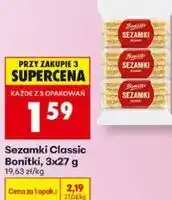 Biedronka Sezamki Classic Bonitki oferta
