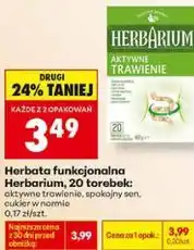 Biedronka Herbata funkcjonalna Herbarium oferta