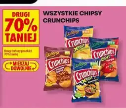 Biedronka Wszystkie chipsy Crunchips oferta