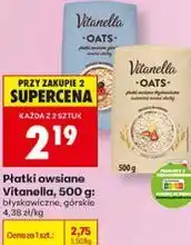 Biedronka Płatki owsiane Vitanella oferta