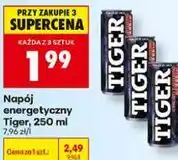 Biedronka Napój energetyczny Tiger oferta
