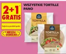 Biedronka Wszystkie tortille Pano oferta