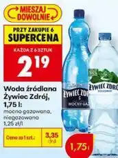 Biedronka Woda źródlana Żywiec Zdrój oferta