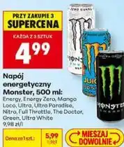 Biedronka Napój energetyczny Monster oferta