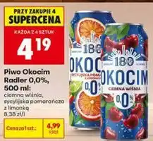 Biedronka Piwo Okocim Radler 0,0% oferta