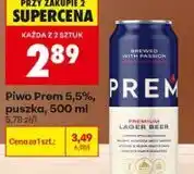 Biedronka Piwo Prem 5,5% puszka oferta