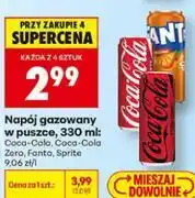 Biedronka Napój gazowany w puszce Coca-Cola, Fanta, Sprite oferta