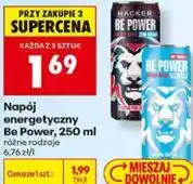Biedronka Napój energetyczny Be Power oferta