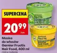 Biedronka Maska do włosów Garnier Fructis Hair Food oferta