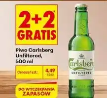 Biedronka Piwo Carlsberg Unfiltered oferta