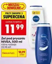 Biedronka Żel pod prysznic NIVEA oferta