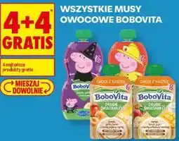 Biedronka Musy owocowe BoboVita oferta