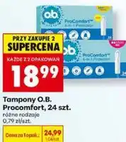Biedronka Tampony O.B. Procomfort oferta