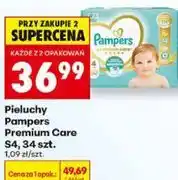 Biedronka Pieluchy Pampers Premium Care S4 oferta