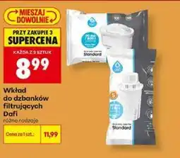 Biedronka Wkład do dzbanków filtrujących Dafi oferta