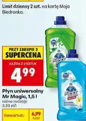 Biedronka Płyn uniwersalny Mr Magic oferta