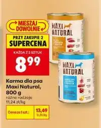 Biedronka Karma dla psa Maxi Natural oferta