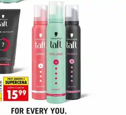 Biedronka Pianka do stylizacji włosów Taft oferta