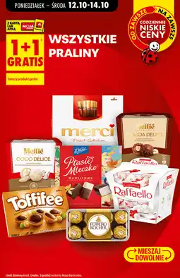 Biedronka Wszystkie praliny oferta