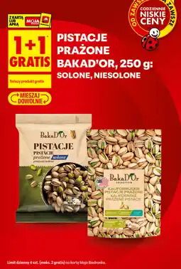 Biedronka Pistacje prażone BakaD'Or oferta