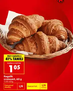 Biedronka Rogalik croissant oferta