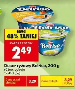 Biedronka Deser ryżowy Belriso, 200 g oferta