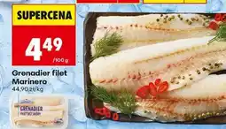 Biedronka Grenadier filet Marinero oferta