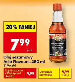 Biedronka Olej sezamowy Asia Flavours, 250 ml oferta