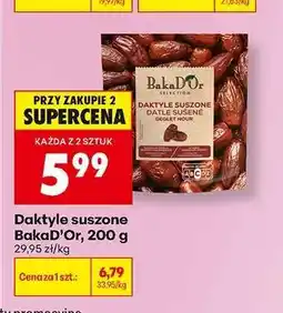 Biedronka Daktyle suszone BakaD’Or, 200 g oferta