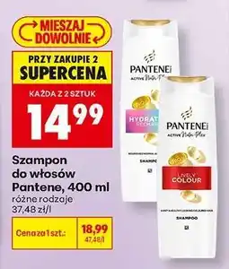 Biedronka Szampon do włosów Pantene, 400 ml oferta