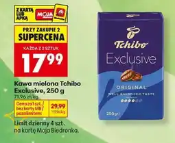 Biedronka Kawa mielona Tchibo Exclusive , 250 g oferta