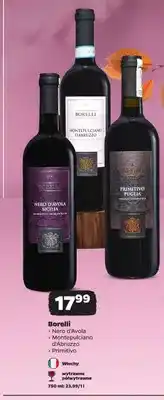 Netto Wino czerwone Borelli Primitivo oferta