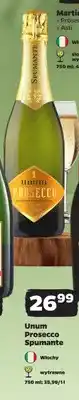Netto Wino musujące Unum Prosecco Spumante oferta