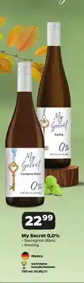 Netto Wino bezalkoholowe My Secret Riesling oferta