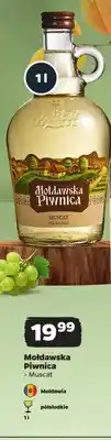 Netto Wino białe półsłodkie Mołdawska Piwnica Muscat oferta