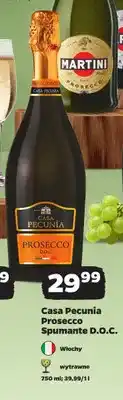 Netto Wino musujące Casa Pecunia Prosecco Spumante D.O.C oferta