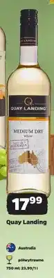 Netto Wino białe półwytrawne Quay Landing oferta