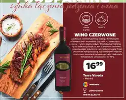 Netto Wino czerwone półwytrawne Terra Vineda Merlot oferta