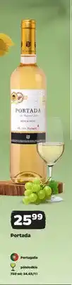 Netto Wino białe półsłodkie Portada oferta