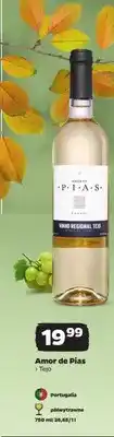 Netto Wino białe półwytrawne Amor de Pias Tejo oferta