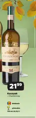Netto Wino białe półsłodkie Kazayak Chardonnay oferta
