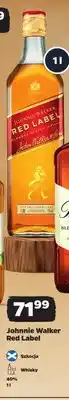 Netto Whisky Johnnie Walker Red Label oferta