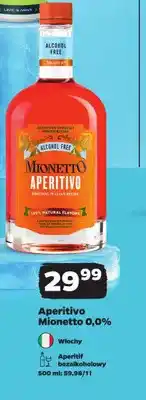 Netto Aperitivo Mionetto 0,0% oferta