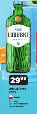 Netto Gin bezalkoholowy Lubuski Free 0,0% oferta