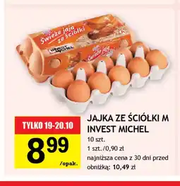 Gram Market Jajka kurze ze ściółki M Invest Michel oferta
